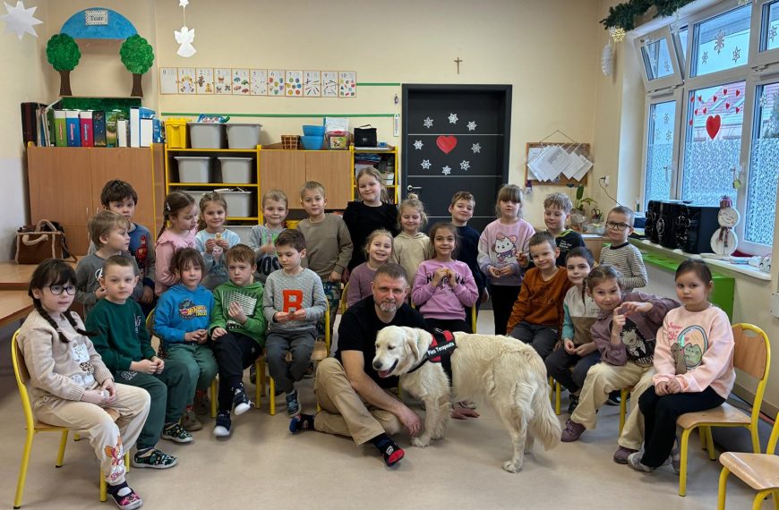 Wyjątkowy gość u Bratków i Niezapominajek