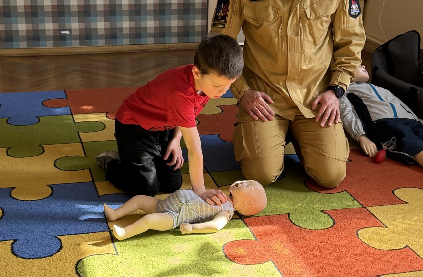 Spotkanie z ratownikiem medycznym